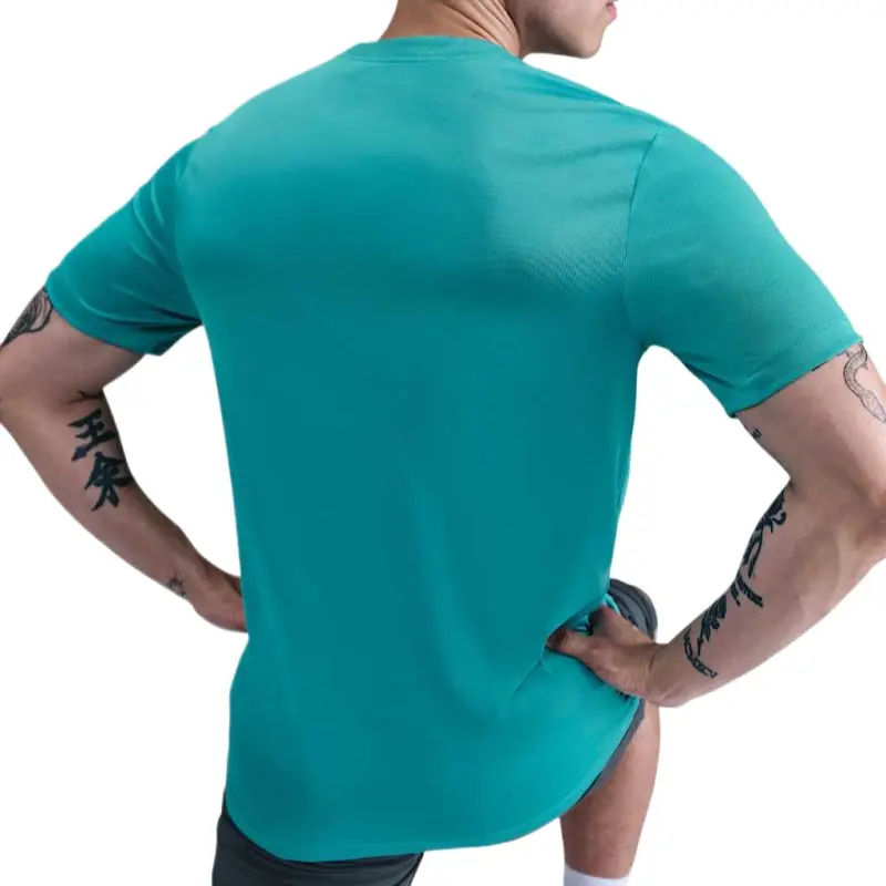 Nike Dri Fit SS25 T Shirt Men's Dark Cactus/Matte Silver-1