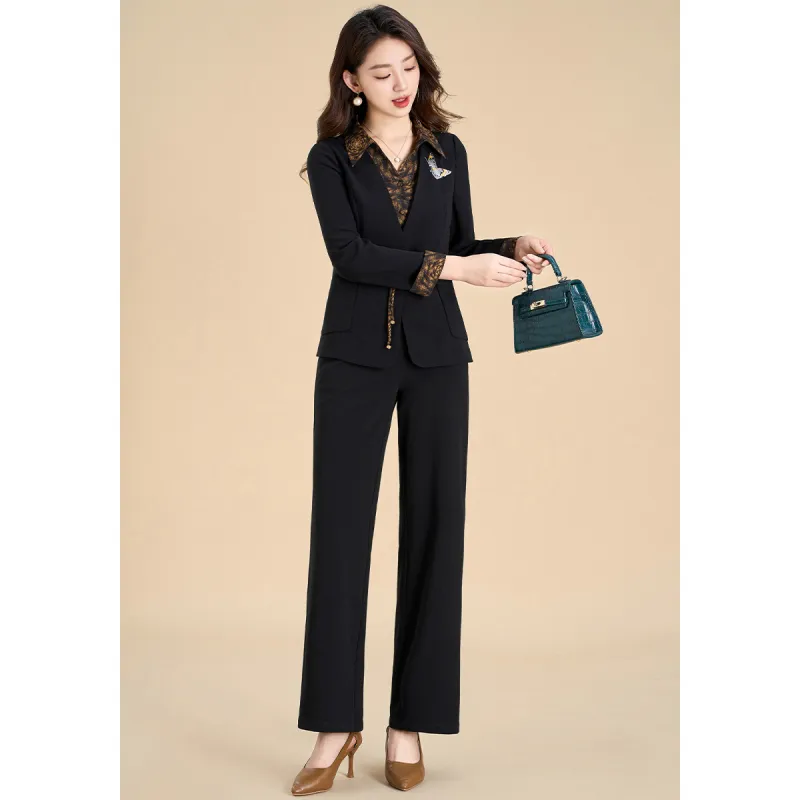 Mylan Casual Suits Women's Black-2