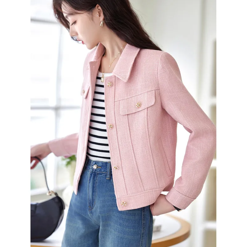 Like The Age Of Water Jackets & Coats Women's Pink-3