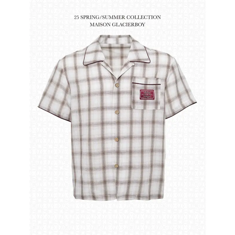 GLACIERBOY Shirts Unisex Original Plaid-1