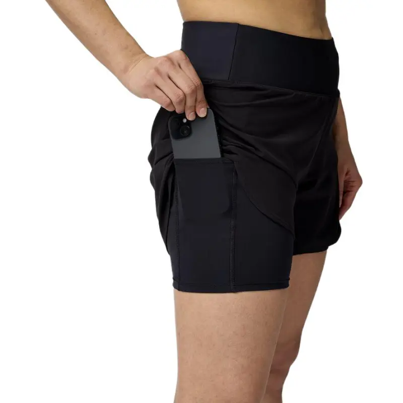 Brooks Chaser Sports Shorts Women's Black-3