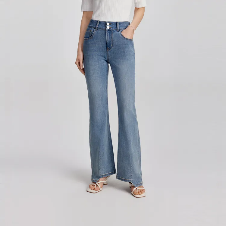 ELLE Jeans Women's Blue-2