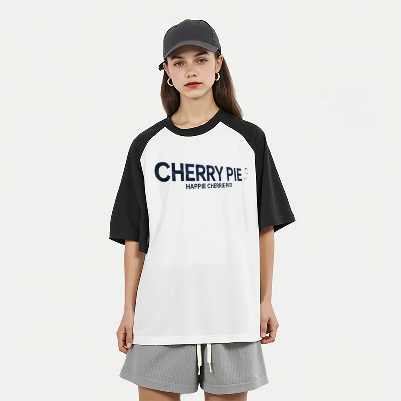 FAIRWHALE Drop Shoulder Sleeve T Shirt Women's-6