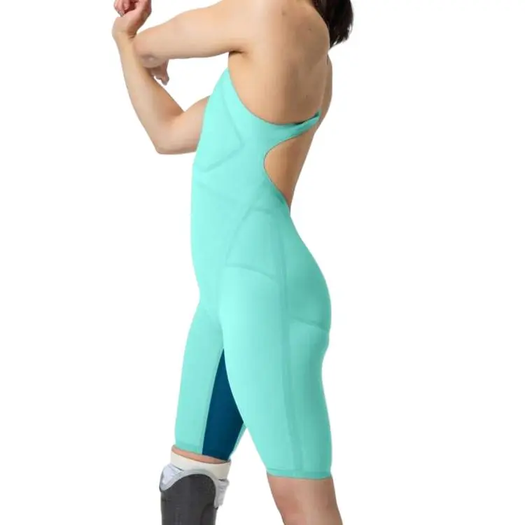 Speedo Fastskin LZR Pure Valor Arctic Glass One piece Swimsuit Women's Blue-2