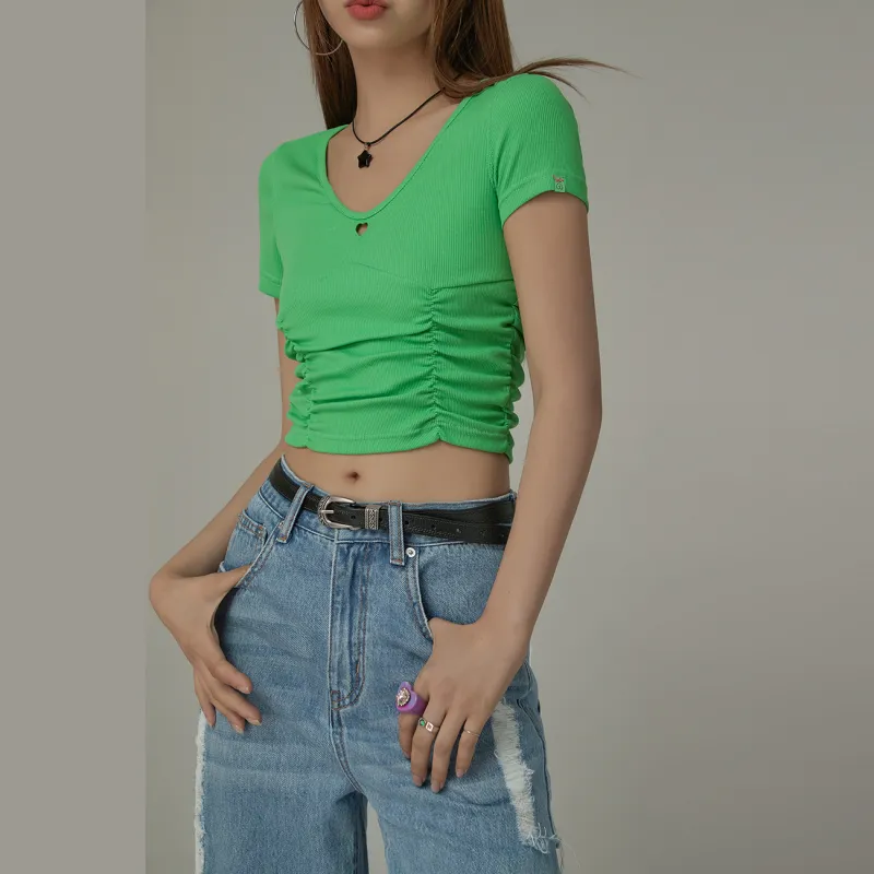 CHUU Crop Tops Women's-8