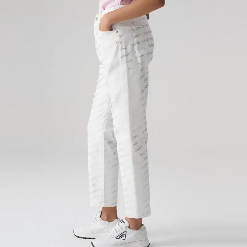TCH Jeans Women's White-6