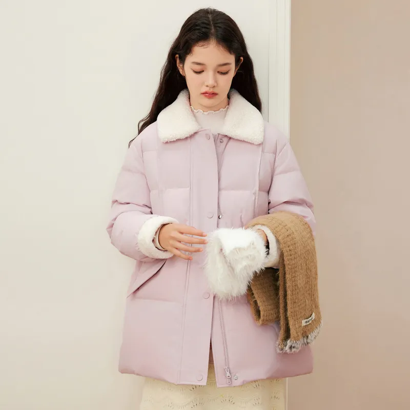 LEDIN Down Jacket Women's Light Lilac-4