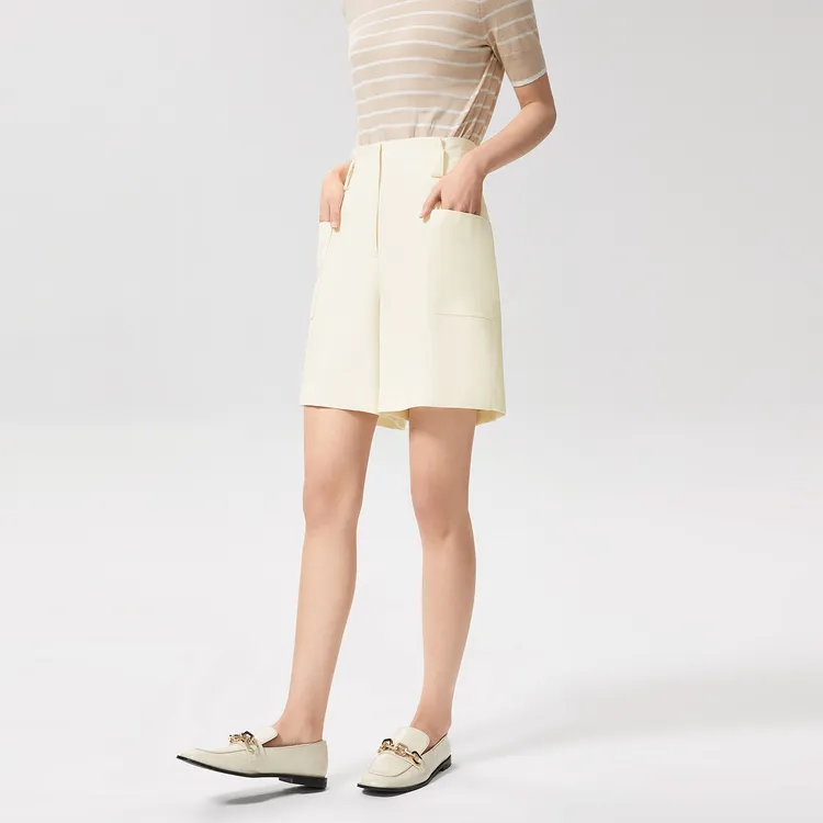 OVV Casual Shorts Women's Ecru 16-4