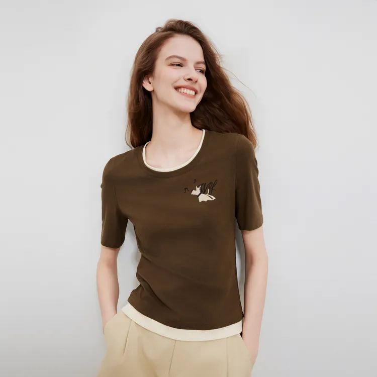 ELLE Fun Series T Shirt Women's-5