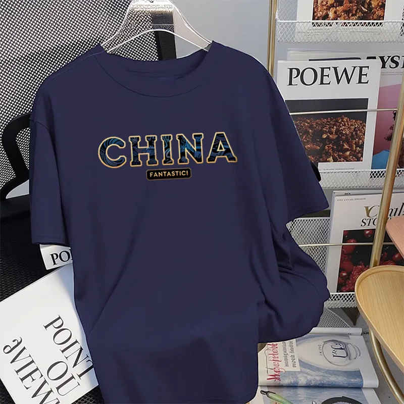 FAIRWHALE Drop Shoulder Sleeve T Shirt Women's-11