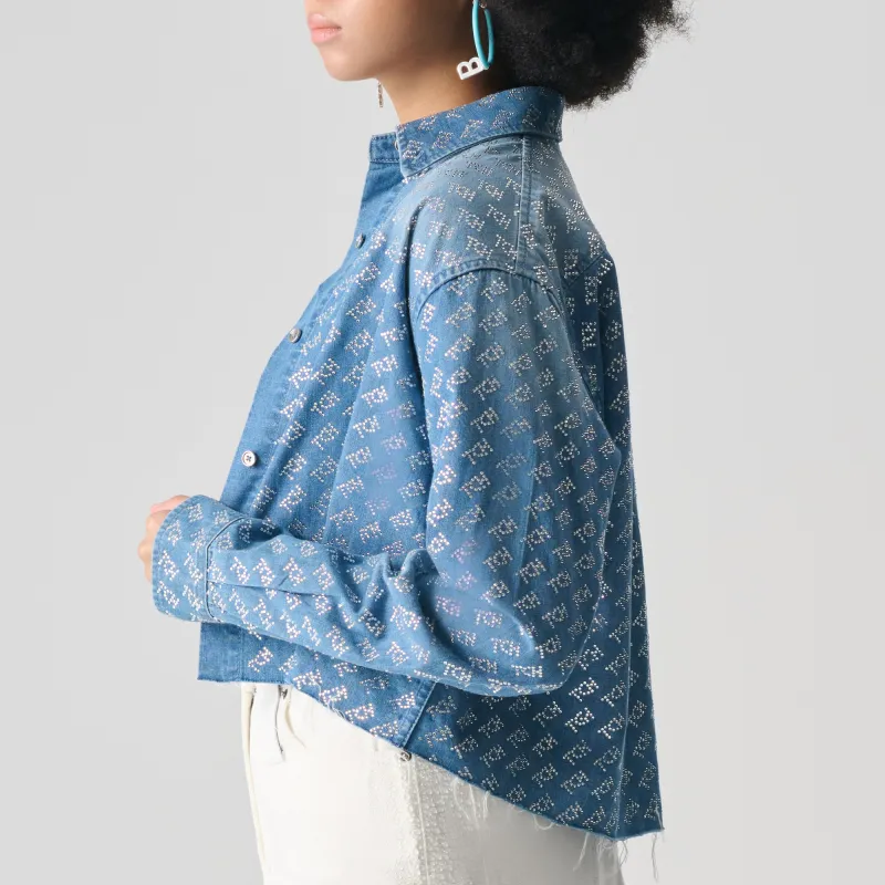 TCH Shirts Women's Denim Blue-5