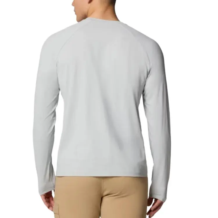 Columbia PFG Wild Cast T-Shirt Men's Cooling Gray-1