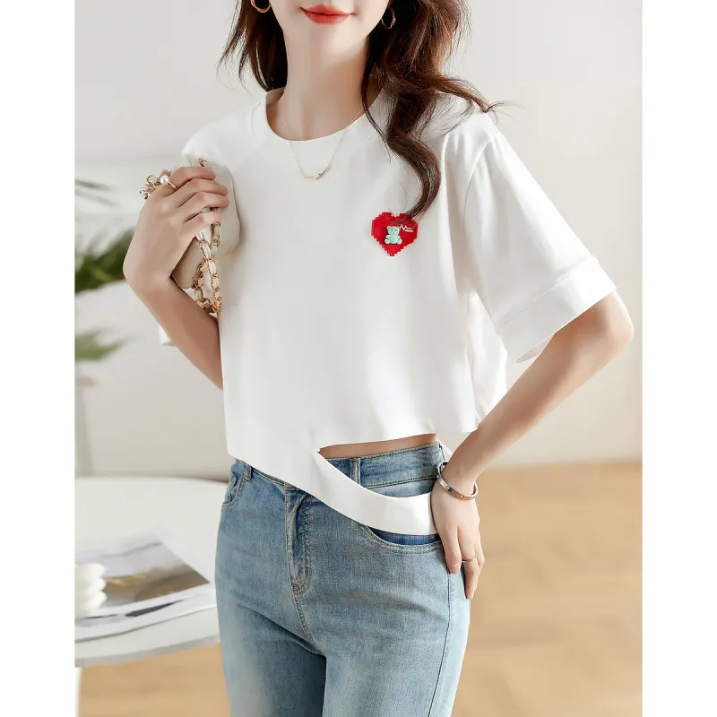 Like The Age Of Water T Shirt Women's White-3