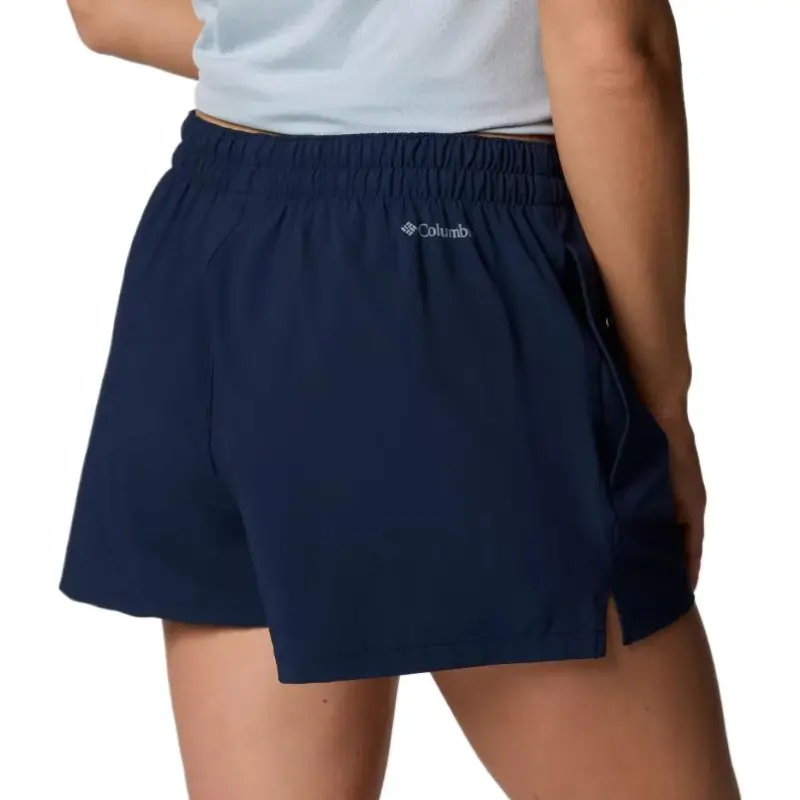 Columbia Bogata Bay Casual Shorts Women's University Marine Blue-1
