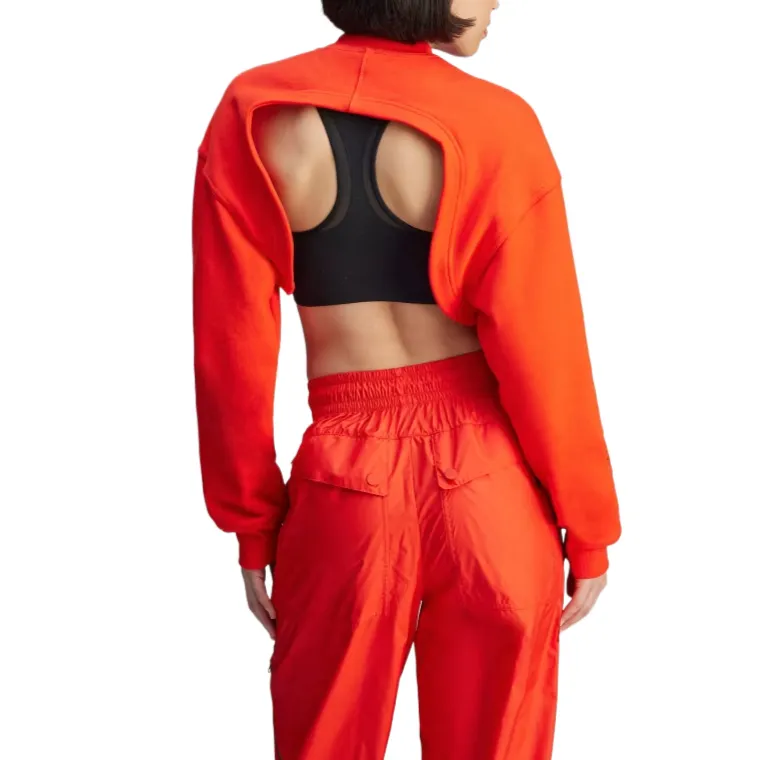 Adidas x Stella McCartney Sweatshirt Women's Orange-4