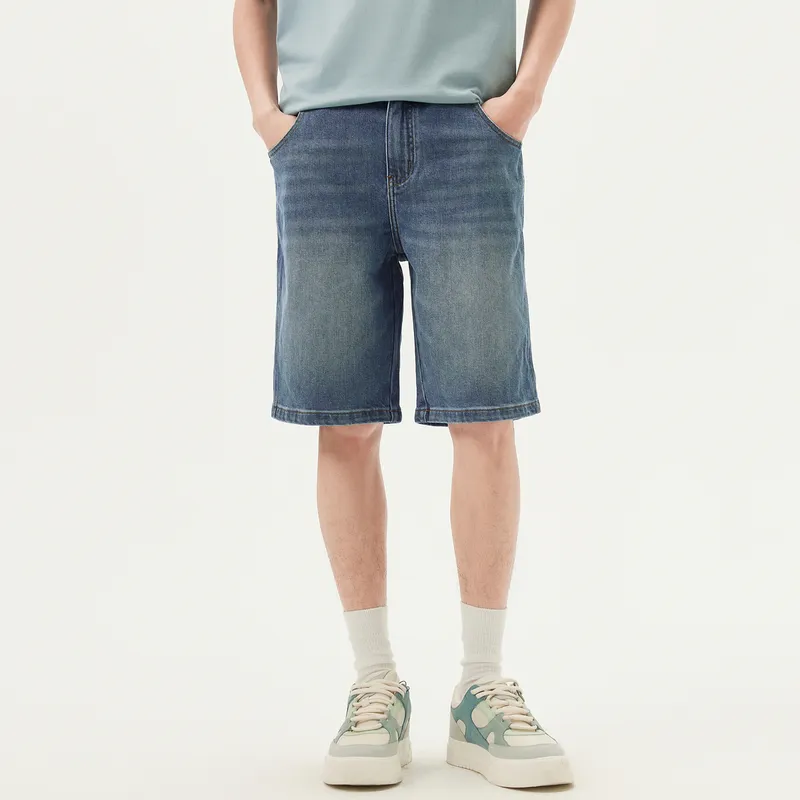 Gxg Jeans Denim Shorts Men's Blue-3