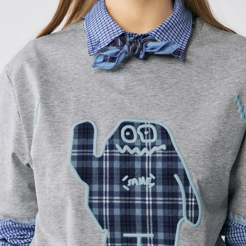 MYSAMESAME T Shirts Unisex Heather Gray-4