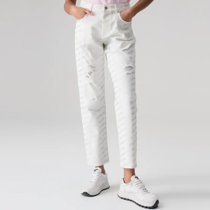 TCH Jeans Women's White-5