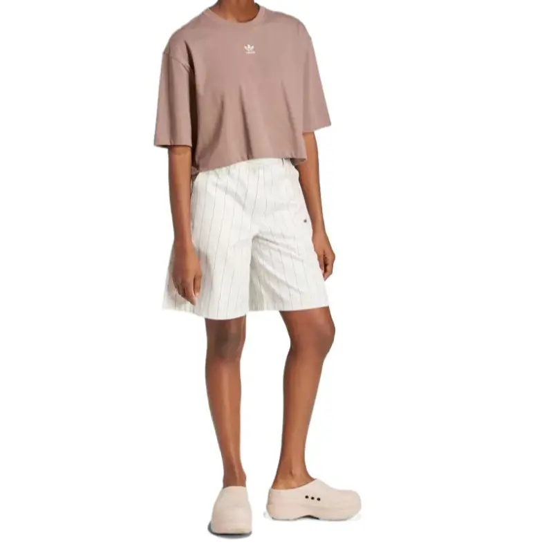 Adidas Casual Shorts Women's White-3