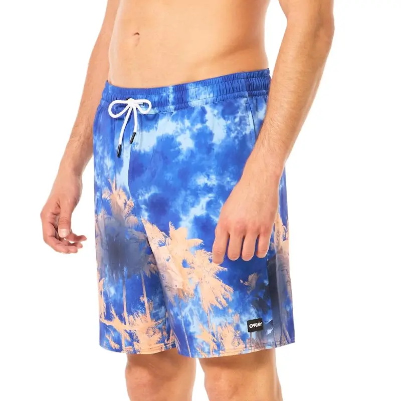 Oakley Beach Shorts Men's Camouflage Blue-5