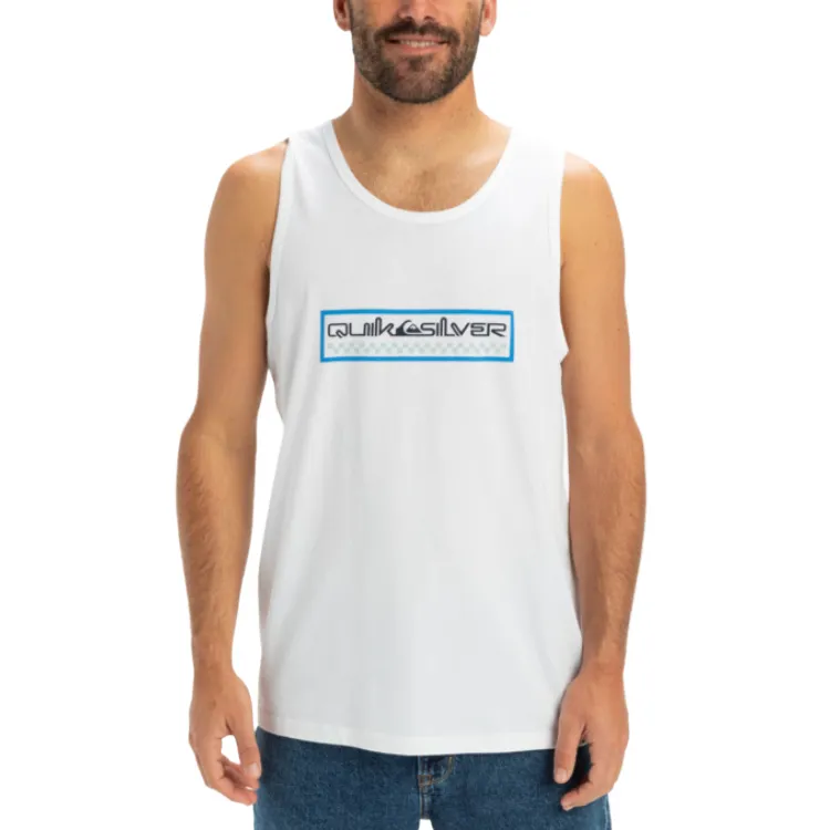 Quiksilver Tank Top Men's White-2