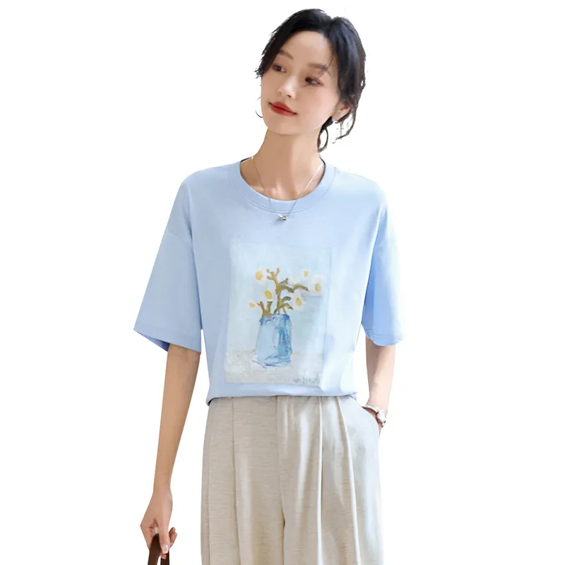 SENTUBILA T Shirts Women's-5