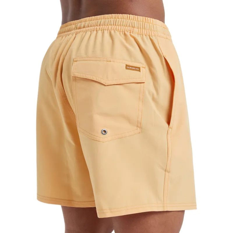 Quiksilver Surfsilk Solid Swimming Shorts Men's Yellow-3
