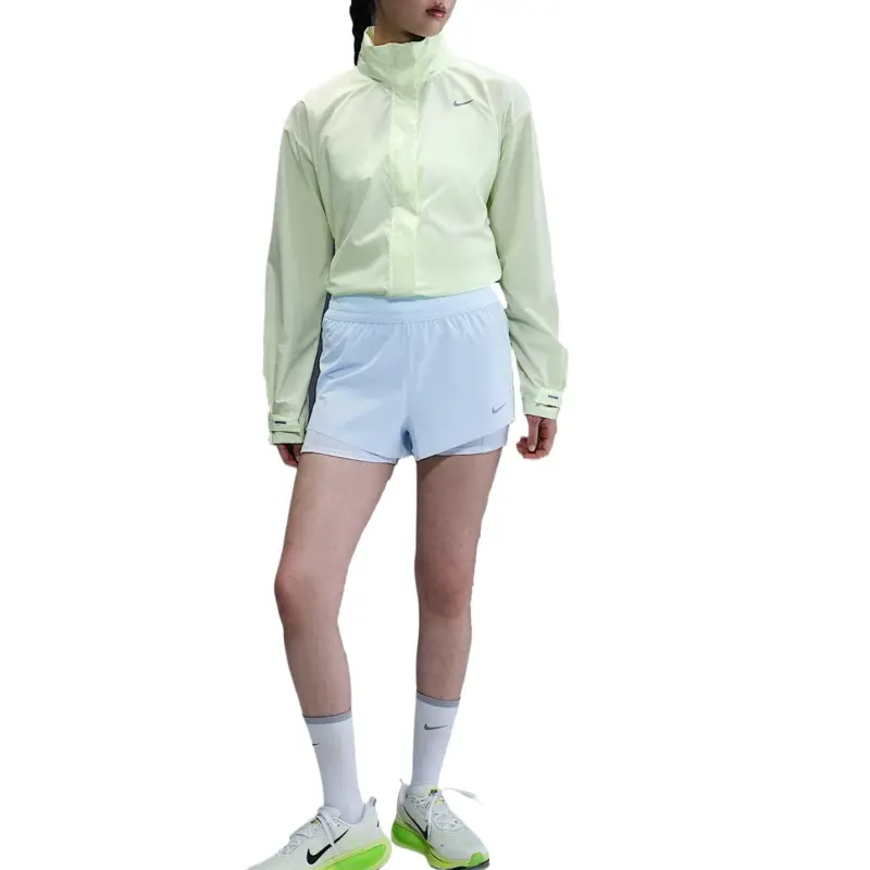 Nike SwooshDri Fit Sports Shorts Women's Light Blue-2