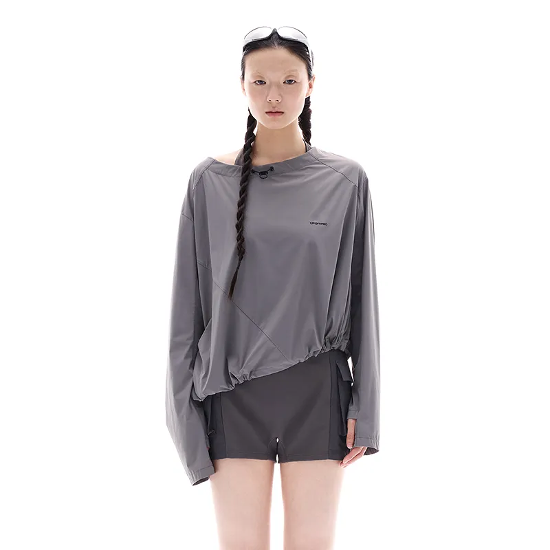 UPON PRO T Shirt Women's Satellite Gray-2