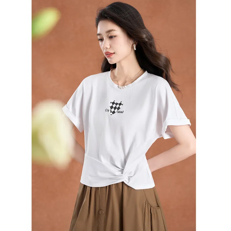Mylan Two Piece Skirt Sets Women's Khaki-3