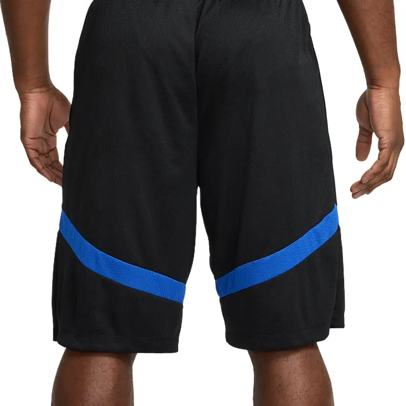 Nike IconSwoosh Basketball Shorts Men's Black Blue-0