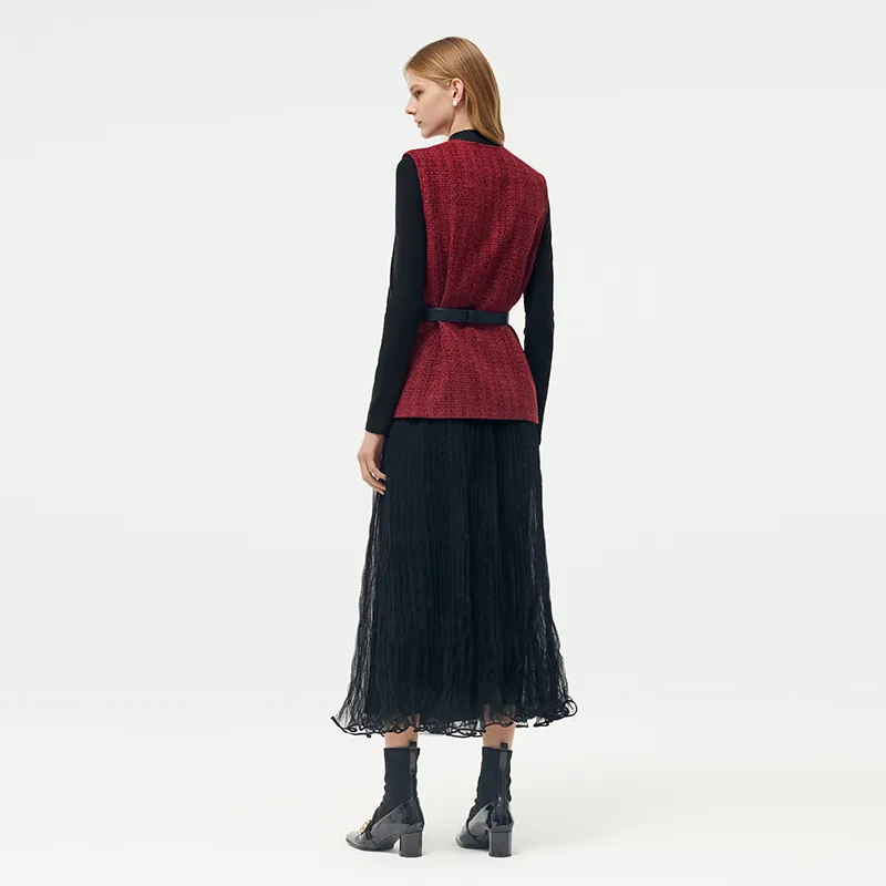 GOELIA Skirt Set Women's Pepper Red-3