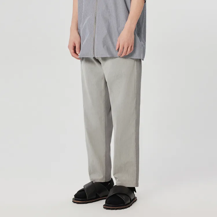 CROQUIS Jeans Unisex 055 Light Gray White-4