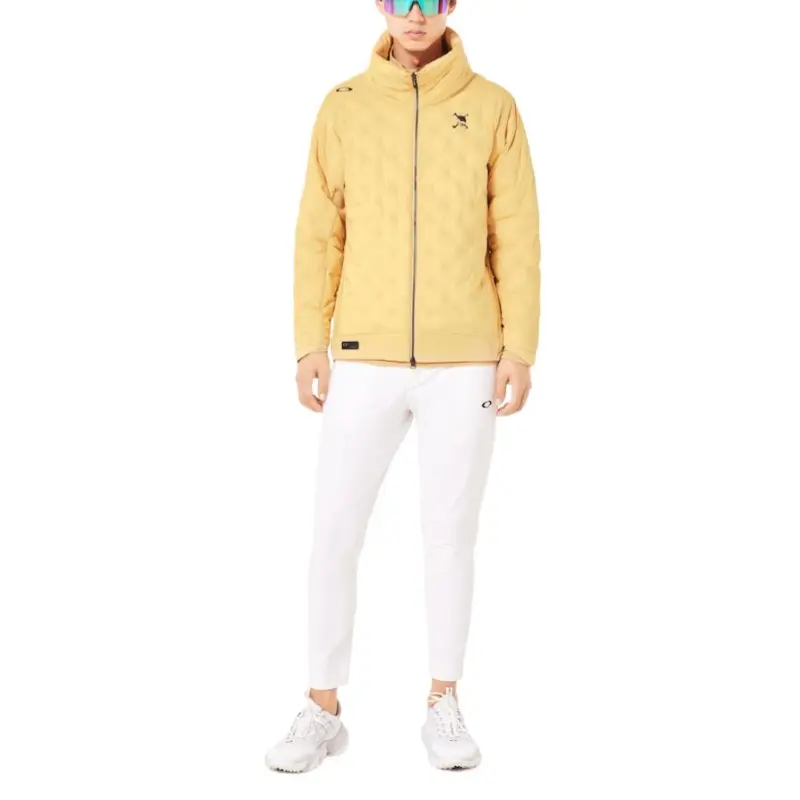 Oakley HydroFree™ Skull Tubular Insulation Jackets Coats Men's Yellow-3