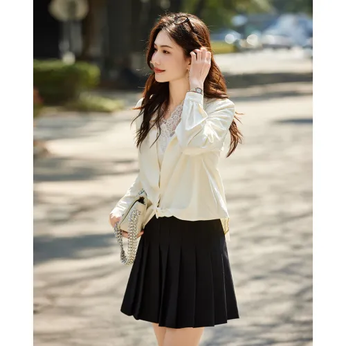 TERRE BLEUE Shirt Matching Set Loose Fit Women's