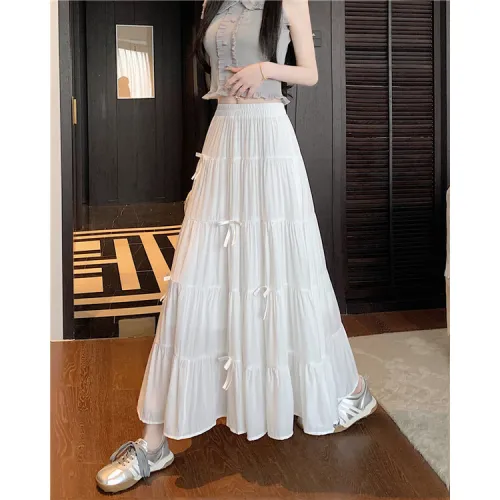 XIANSINIAO Casual Long Skirt Women's