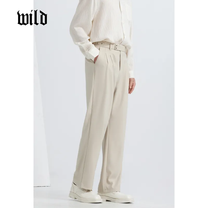WILD LEADER Suit Trousers Men-4