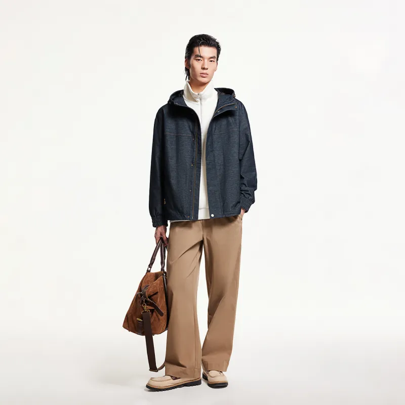 JACK JONES· Jackets Coats Men's E41 Dark Blue Denim-3