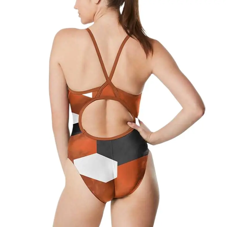 Speedo Glimmer Flyback One Piece Blue One piece Swimsuit Women's-11