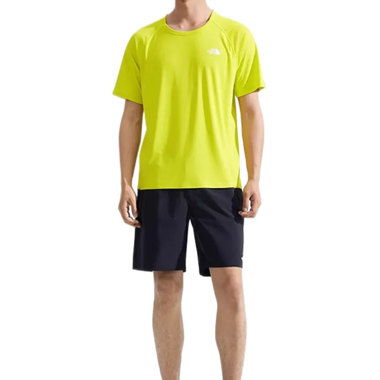 THE NORTH FACE SUN SMOOTH T Shirt Men's Spring Aqua Green-2