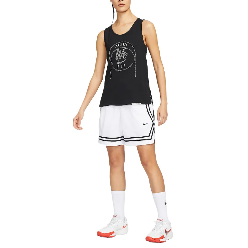 Nike CrossoverDri Fit Basketball Shorts Women's White-1