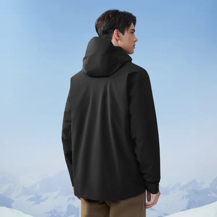 DESCENTE SKI STYLE Waterproof, Windproof, And Breathable Windbreaker Jacket Men's-12