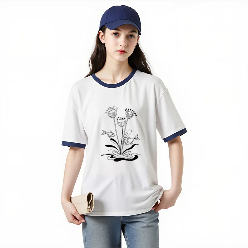 FAIRWHALE T Shirts Women's-7