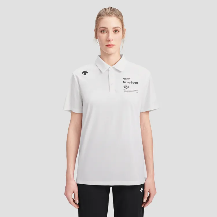 DESCENTE TRAINING Polo Shirts Unisex-3