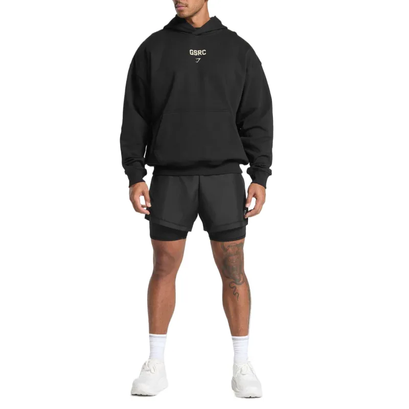 GYMSHARK Running Graphic Hoodie Sweatshirt Men's-11