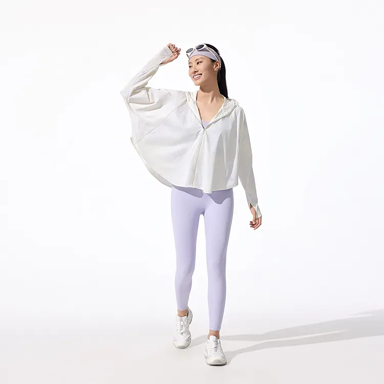 BOSIDENG Sun Series Cooling Super Light Breathable Sun Protection UV Protection Sun Protection Clothing Women's-24
