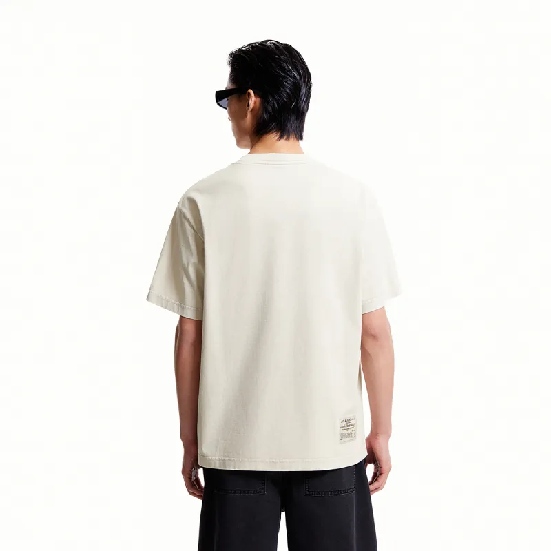 JACK&JONES T Shirts Unisex A01 Antique Porcelain-4