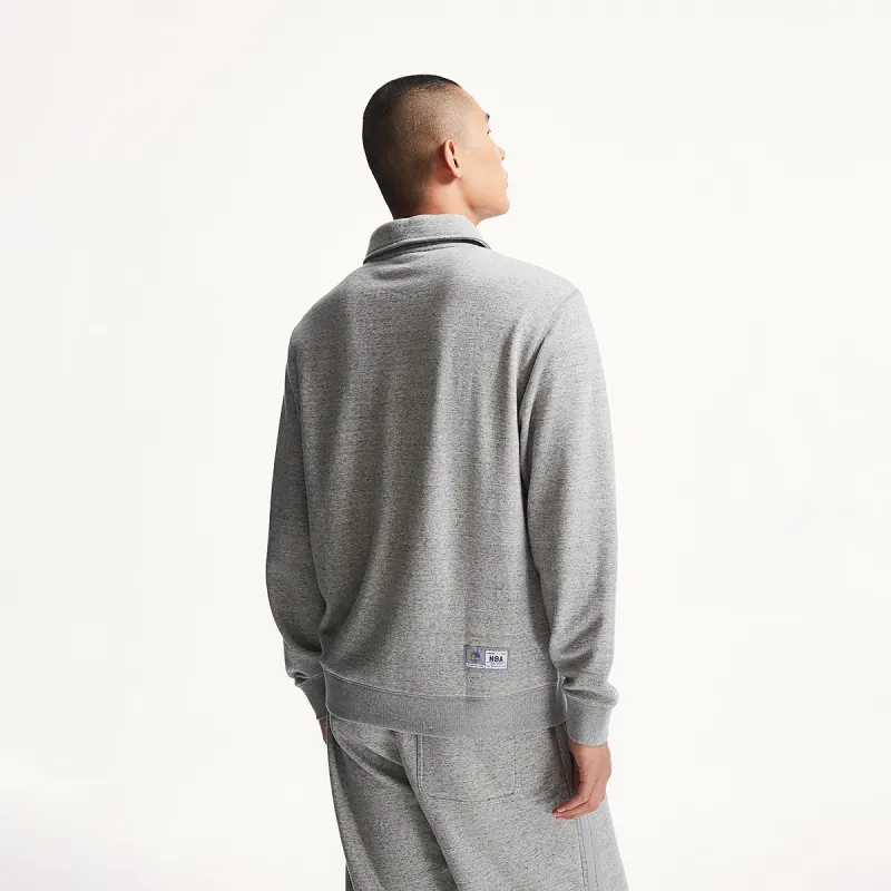 JACK JONES· x NBA Sweatshirt Men's Light Heather Gray-4