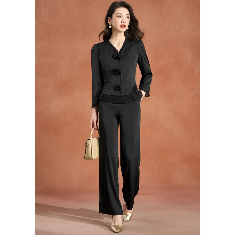Mylan Casual Suit Women's Black-1