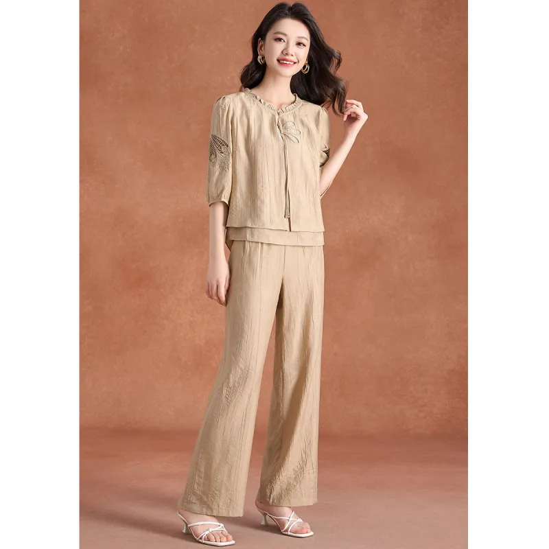 Mylan Summer Casual Suit Regular Women's-3